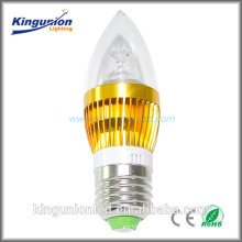 high brightness candle light price, Aluminium or Glass LED Candle Light